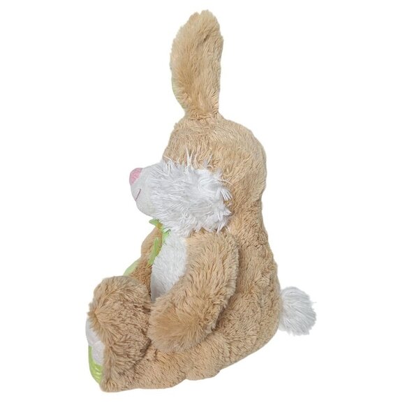 Best Made Toys Easter Bunny Plush Stuffed Animal Brown White 20" - Picture 4 of 6